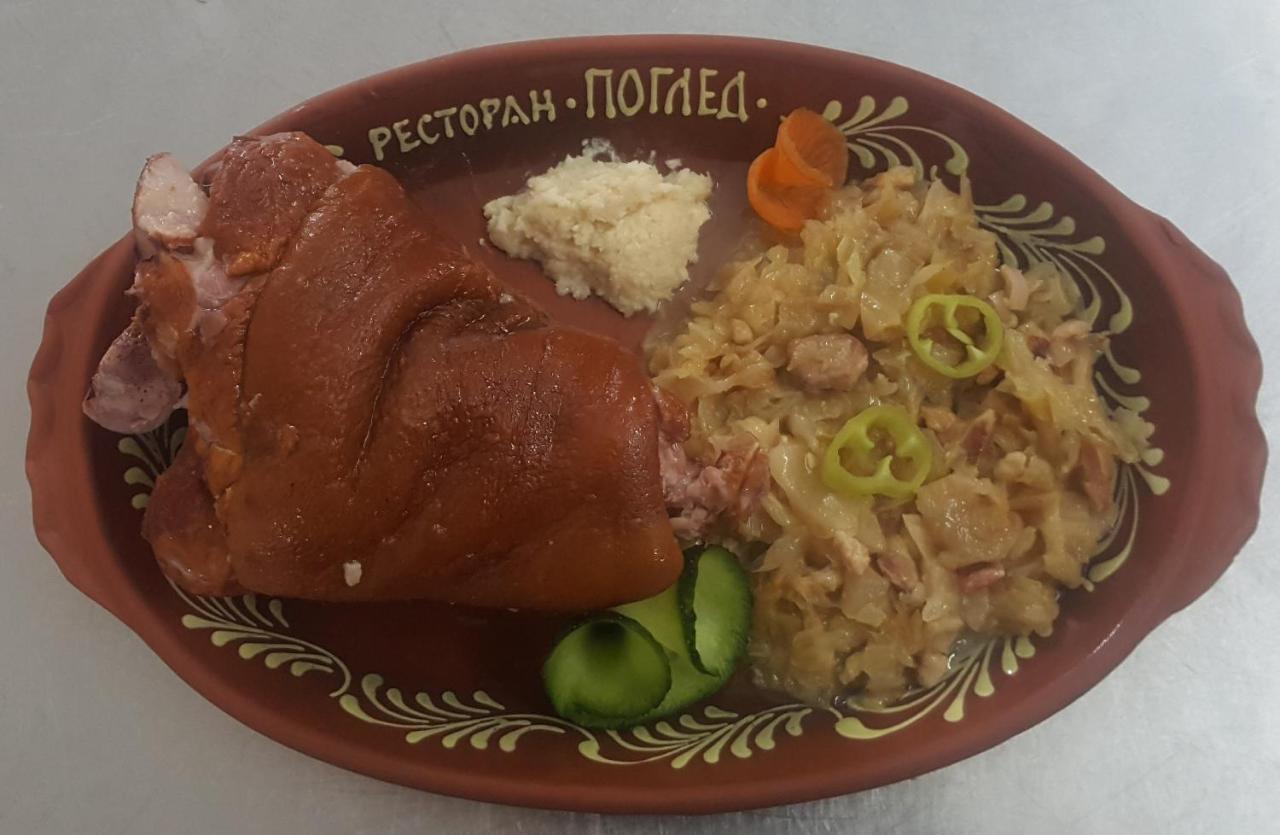 ホテル Pansion I Restoran ,, Pogled" Han Pijesak エクステリア 写真